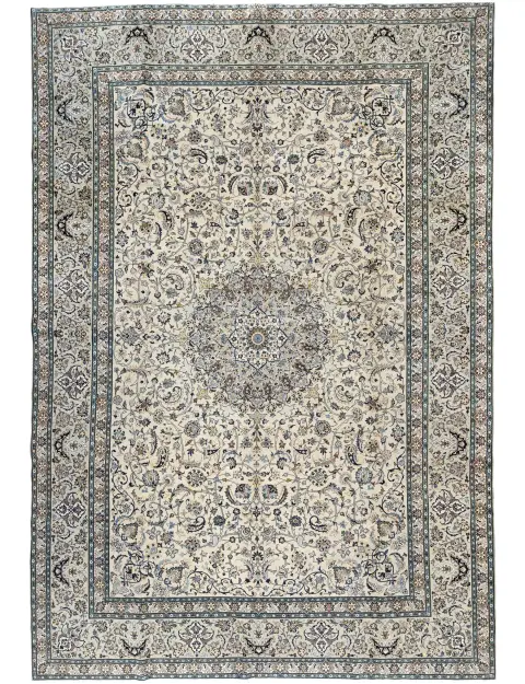 Green  Persia Kashan Patina  428 x 315 cm
