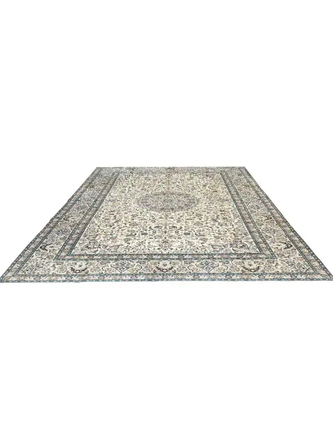 Green  Persia Kashan Patina  428 x 315 cm