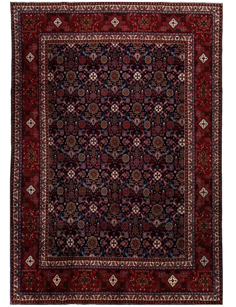 Blau Persien Tabriz Patina  378 x 300 cm