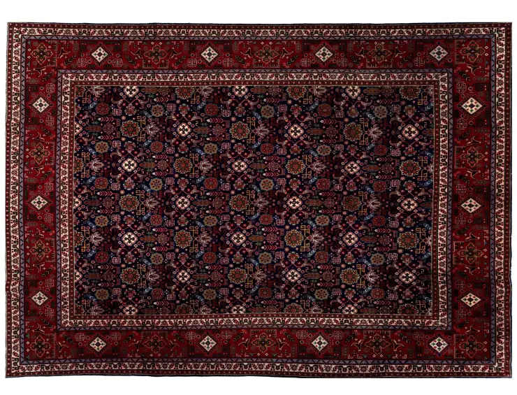 Blau Persien Tabriz Patina 378 x 300 cm