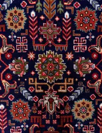 Blau Persien Tabriz Patina 378 x 300 cm - view 4