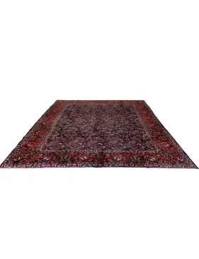 Blå Persia Kashmar Patina  372 x 293 cm