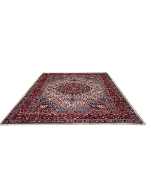 Blau Persien Moud Patina  303 x 210 cm