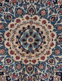 Azul Persa Kashmar Patina 395 x 295 cm - view 4