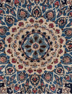 Blå Persia Kashmar Patina  395 x 295 cm