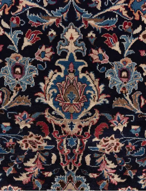 Sininen Persia Kashmar Patina  395 x 295 cm