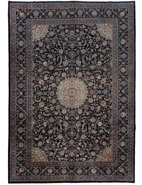 Sininen Persia Kashmar Patina  400 x 300 cm
