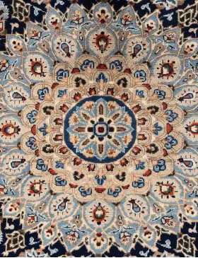 Sininen Persia Kashmar Patina  400 x 300 cm