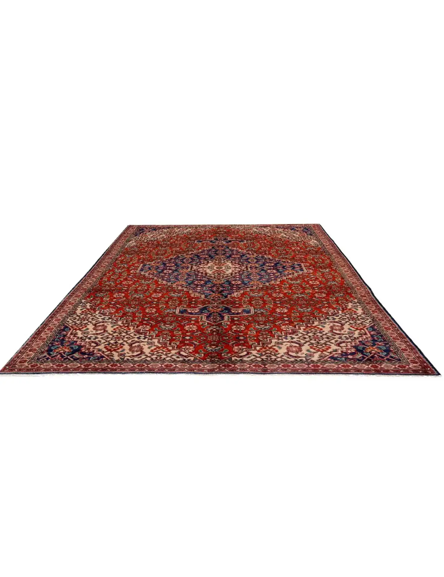 Oranssi Persia Hamadan Patina 250 x 147 cm - Ainutlaatuinen käsintehty matto