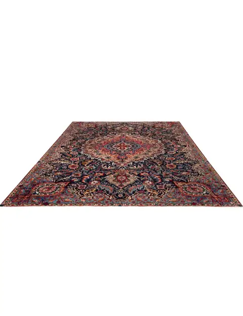 Blau Persien Kashmar Patina  280 x 185 cm