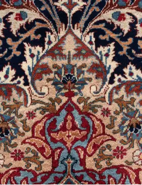 Blå Persien Kashmar Patina  280 x 185 cm