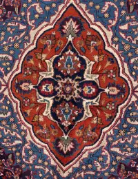 Blau Persien Kashmar Patina 395 x 295 cm - view 4