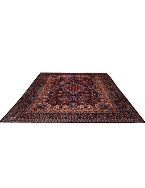 Sininen Persia Kashmar Patina  395 x 295 cm