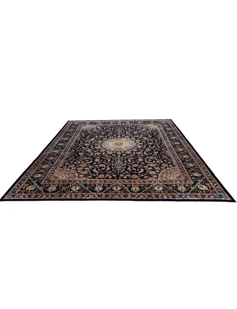 Bleu Persan Kashmar Patina  382 x 298 cm