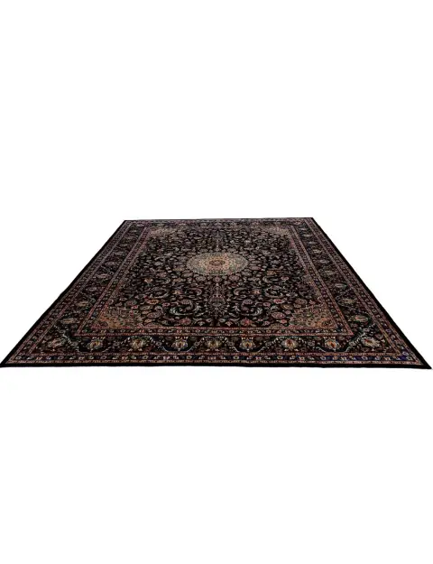 Bleu Persan Kashmar Patina  382 x 298 cm