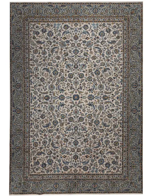 Beige Persia Kashan Patina 385 x 282 cm