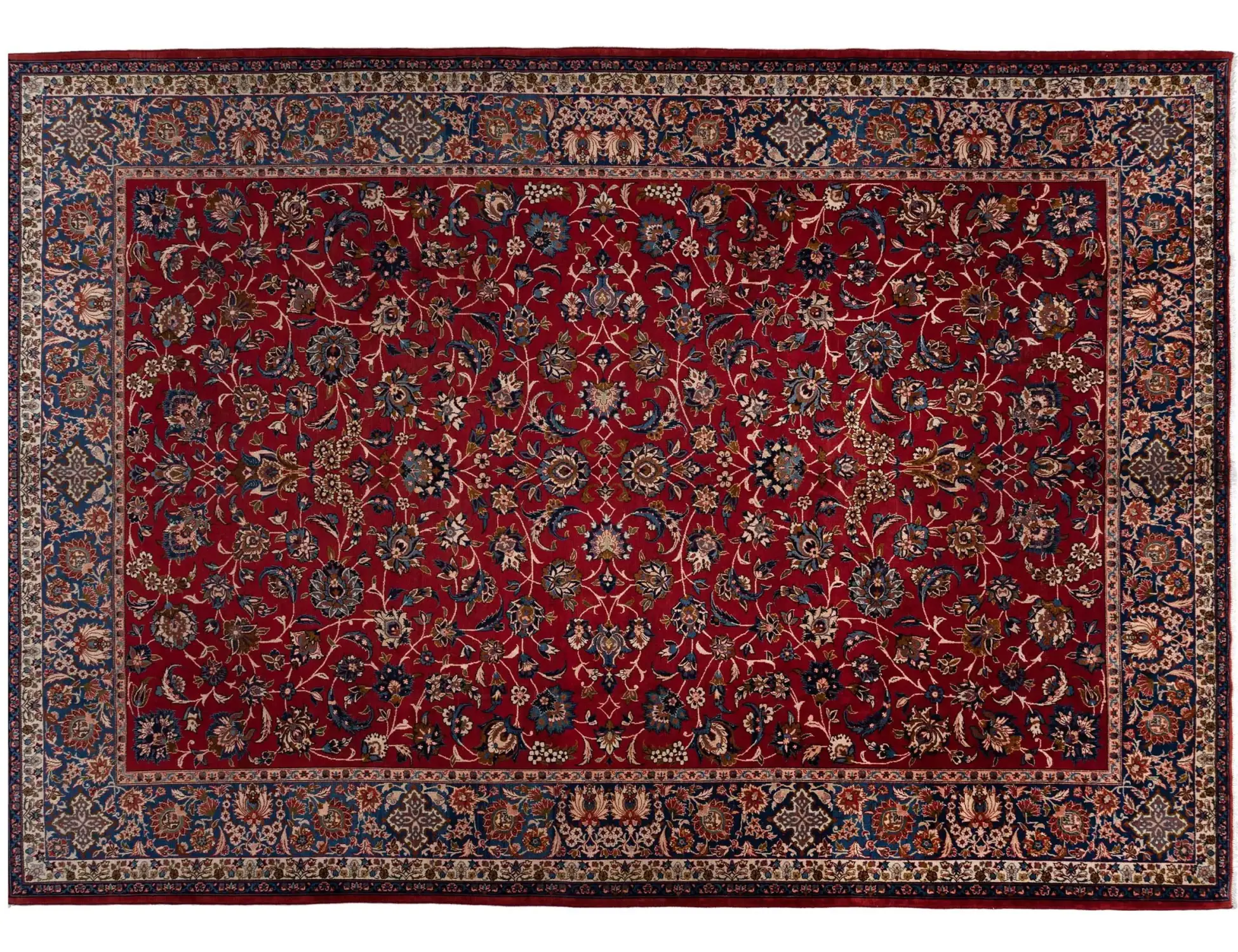 Röda Persien Kashan Patina  430 x 314 cm