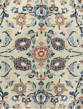 Green  Persia Kashan Patina  405 x 293 cm