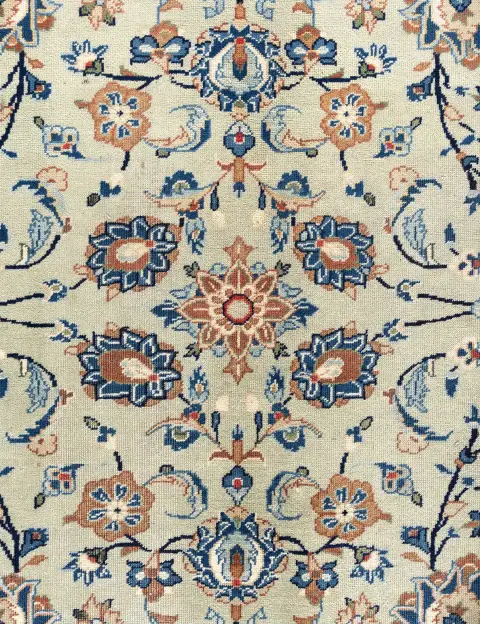 Grün Persien Kashan Patina  405 x 293 cm