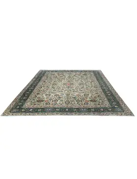 Green  Persia Kashan Patina  405 x 293 cm