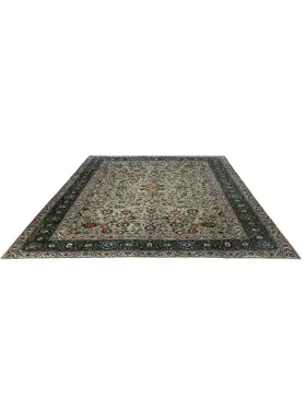 Green  Persia Kashan Patina  405 x 293 cm