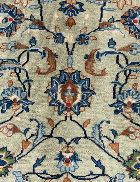 Grün Persien Kashan Patina  405 x 293 cm