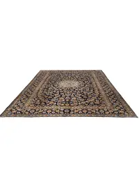 Blu Persiano Kashan Patina 415 x 302 cm - view 1