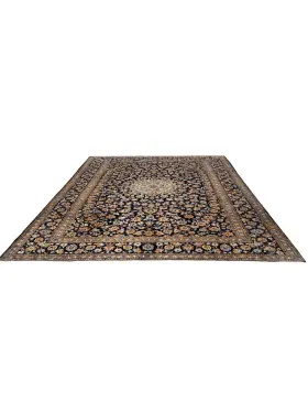 Blue Persia Kashan Patina  415 x 302 cm