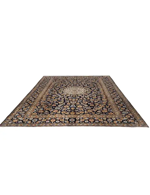 Sininen Persia Kashan Patina  415 x 302 cm