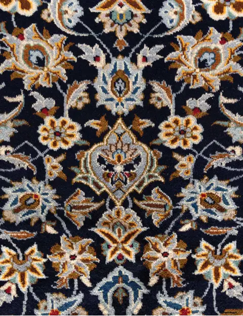 Sininen Persia Kashan Patina  415 x 302 cm