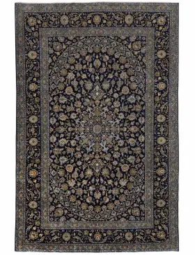 Sininen Persia Kashan Patina  337 x 220 cm