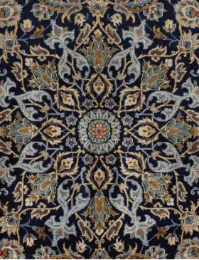 Sininen Persia Kashan Patina  337 x 220 cm