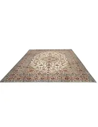 Beige Persia Kashan Patina 333 x 245 cm - view 1