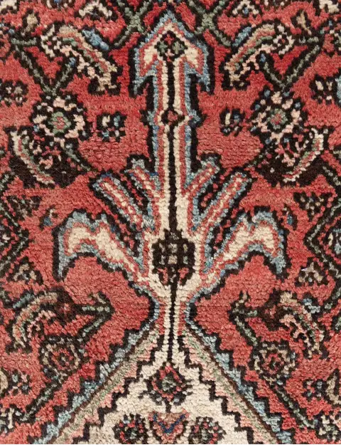 Rød Persia Hamadan Patina 317 x 201 cm - view 3