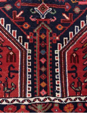 Rød Persia Hamadan Patina  296 x 155 cm
