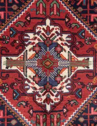Rød Persien Hamadan Patina 296 x 155 cm - view 3