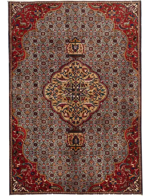 Blau Persien Hamadan Patina  215 x 130 cm