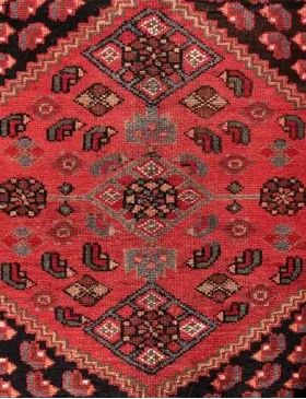 Rouge Persan Hamadan Patina  210 x 118 cm