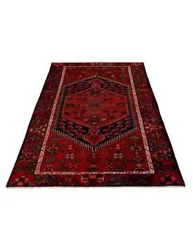 Rouge Persan Hamadan Patina  210 x 118 cm