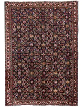 Blå Persien Tabriz Patina  156 x 110 cm