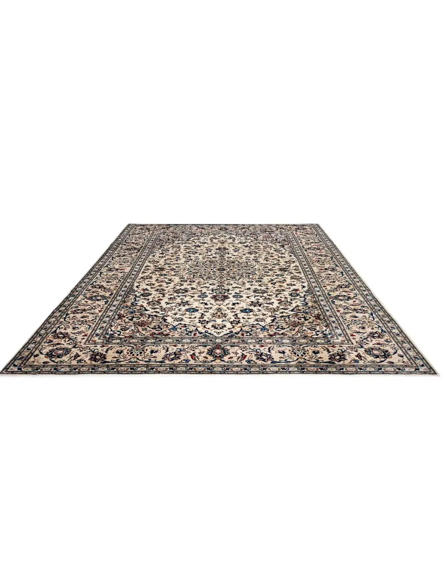 Beige Persa Ardakan Patina 300 x 200 cm - Alfombra única hecha a mano