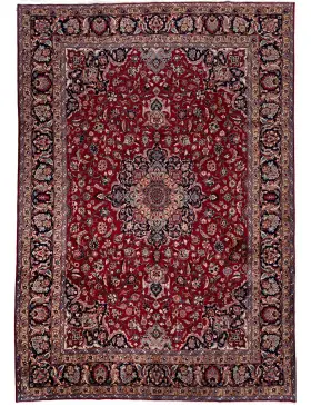 Rood Perzië Kashmar Patina  370 x 293 cm