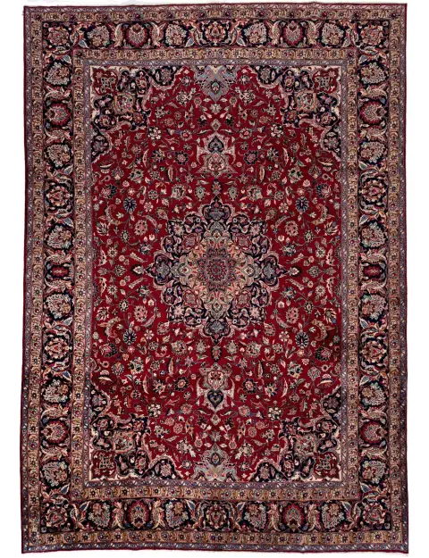 Rot Persien Kashmar Patina  370 x 293 cm