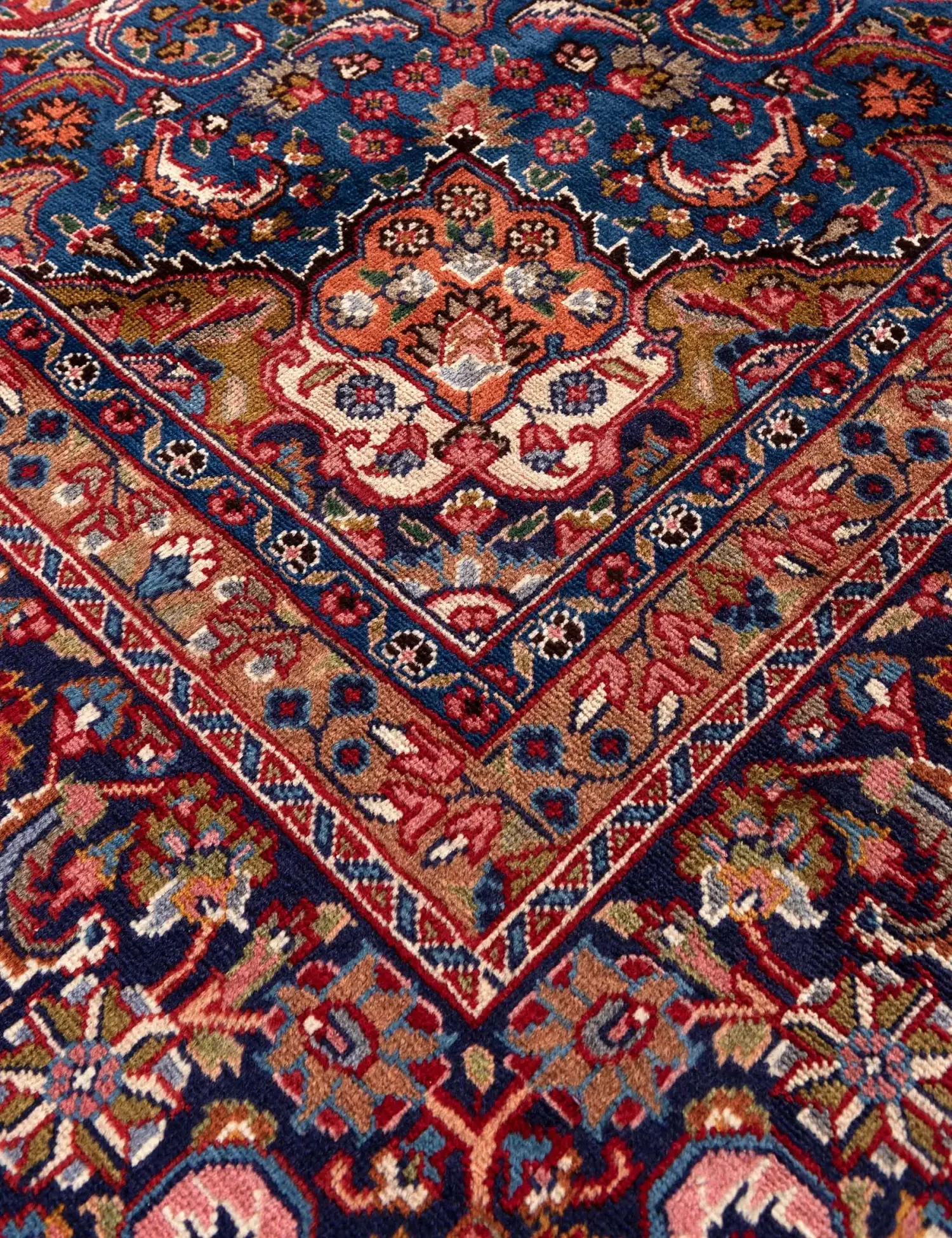 Red Persia Khorasan Patina 390 x 295 cm - Unique Handmade Carpet