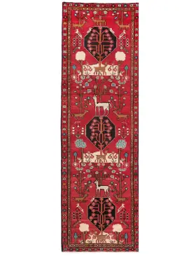 Rosso Persiano Hamadan Patina  294 x 90 cm