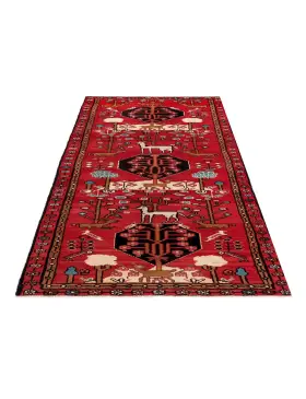 Rosso Persiano Hamadan Patina  294 x 90 cm