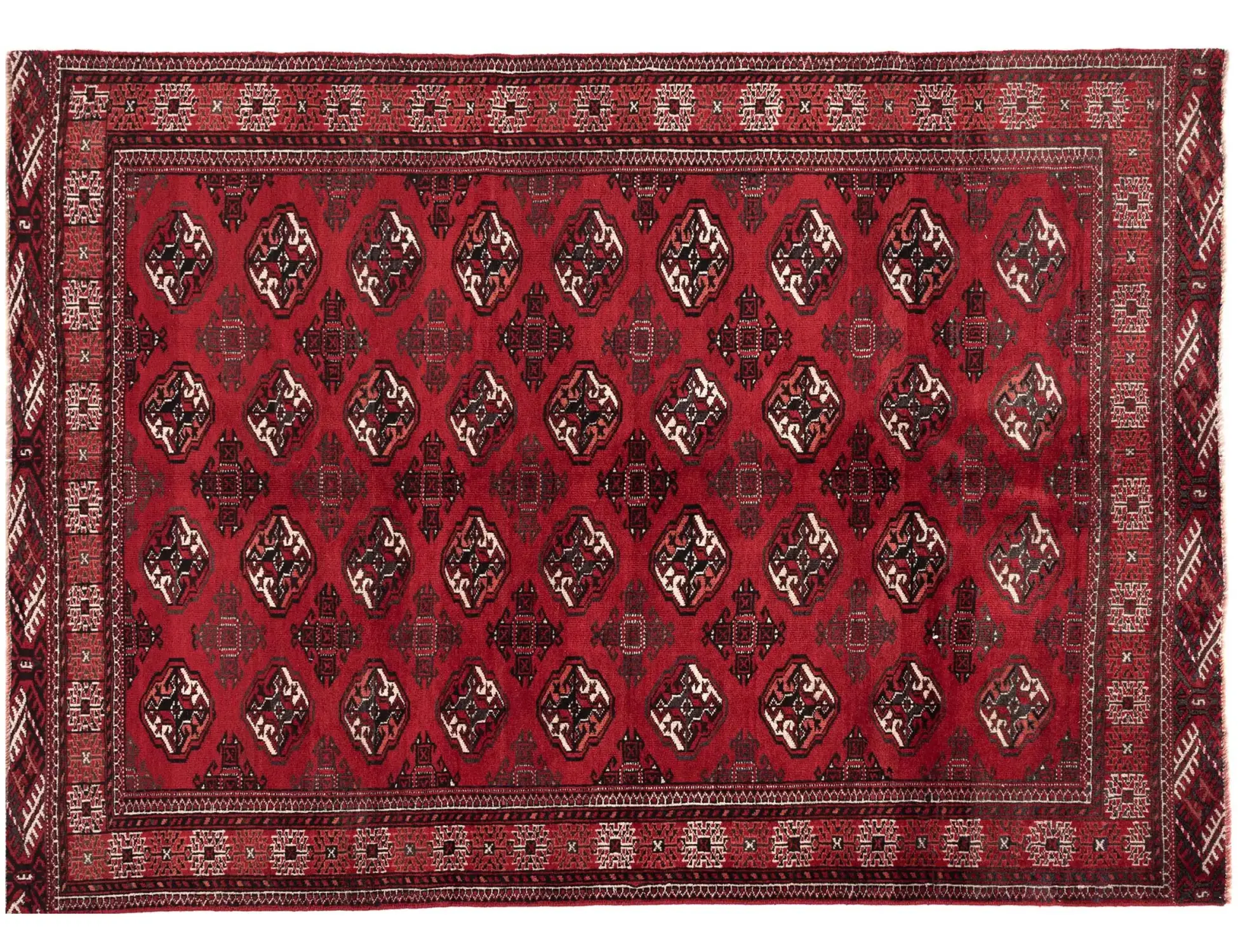 Rouge Persan Turkman Patina 228 x 154 cm
