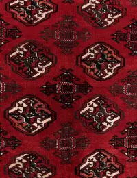 Rot Persien Turkman Patina 228 x 154 cm - view 4