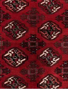 Rot Persien Turkman Patina  228 x 154 cm