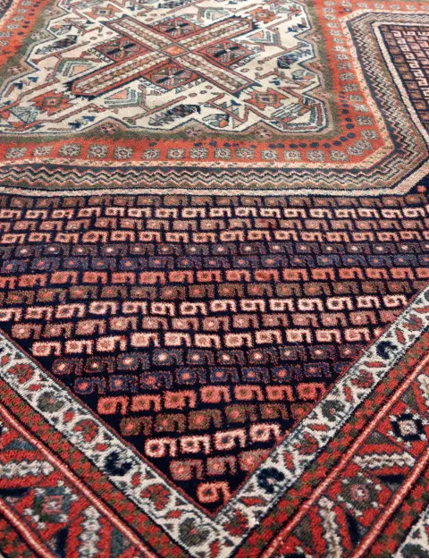Rot Persien Hamadan Patina  253 x 165 cm